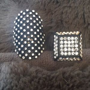 Brand new embellished ring bundle